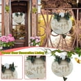 thumbnail image 2 of Welcome Sign Wood Flower Spring Door Sign Wedding Door Sign Welcome Wall Sign, 2 of 6