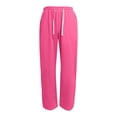 thumbnail image 3 of Pantalons Décontractés pour Femmes, Taille Haute, Jambes Larges, Design Polyvalent pour Usage Quotidien et Style de Rue sur Plateformes, 3 of 3