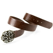 Faded Glory - Embossed Flower Belt