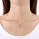 thumbnail image 5 of Collar de rosa para mujer 5A amor corazón colgante collar joyería, 5 of 5