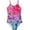 Red scale, variant on URMAGIC Toddler Girls One Piece Swimsuits Unicorn Sport Halter Swimwear Quick Dry Beach Bathing Suit 2-8 Years