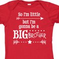 thumbnail image 3 of Inktastic So I'm Little, but I'm Going to Be a Big Brother Boys Baby Bodysuit, 3 of 4