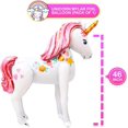 thumbnail image 1 of Globo Gigante De Unicornio Independiente - 46 Pulgadas - Paquete De 5 Lindos Globos De Unicornio Para Decoraciones De Cumpleaños De Unicornio Para Niñas - Globo De Cumpleaños De Un, 1 of 1