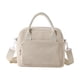 thumbnail image 2 of Bolsa de almuerzo de pana para mujer: bolsa térmica aislante con correa ajustable para el hombro, bolsa refrigeradora reutilizable a prueba de fugas para el trabajo, la escuela, picnics y viajes., 2 of 6