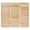 Wood, variant on ToppiJoy 3 Panels Room Divider, 32'' Tall Room Dividers and Folding Privacy Screens, Portable Room Partition for Room, Bedroom Home Office (Wood)