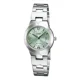 thumbnail image 1 of Reloj Casio De Dama Modelo Ltp 1241 Caratula Verde Color de la correa Plateado Color del bisel Plateado, 1 of 1