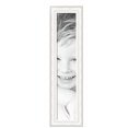 thumbnail image 2 of ArtToFrames 8" x 42" Majestic White Picture Frame, 8x42 inch Silver Wood Poster Frame (WOM-5198),  Pack, 2 of 7