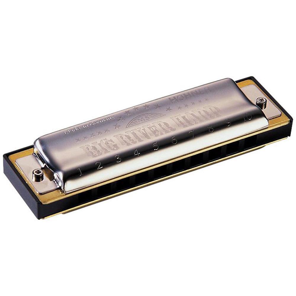 Hohner Big River Harmonica Boxed Key Of C#