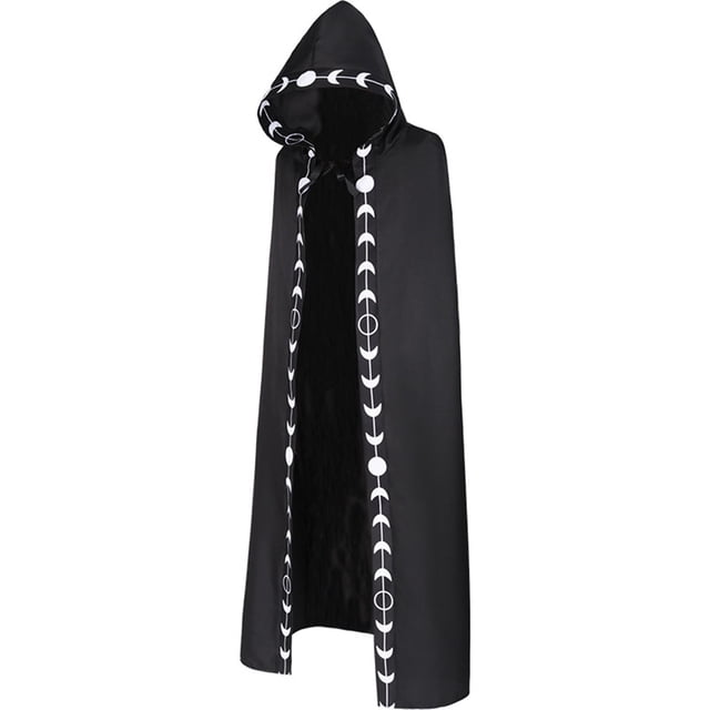Veste pour Femmes Unisexe Mode Cape à Capuche Chaude Douce Tenue de Film d'Halloween