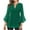 Green, variant on Turilly Sequin Tops for Women Solid Sparkly Dressy Blouses Holiday Party Casual Tunic Tops