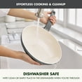 thumbnail image 5 of GreenPan Essence 10″ Ceramic Nonstick Frypan – Oven Safe, Dishwasher Safe, Stay-Cool Handle, Gray​, 5 of 7