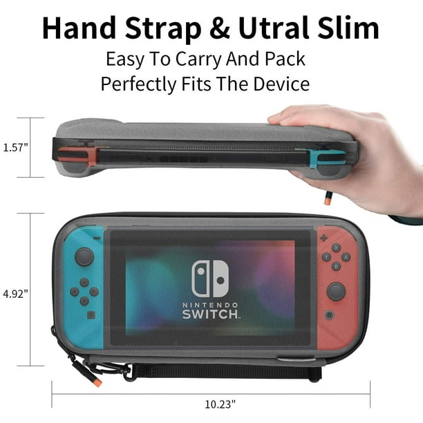 Étui de protection Switch Lite pour Nintendo Switch Lite, compatible avec  Nintendo Switch Lite Housse de protection d'écran Hand Grip Case avec  détachable