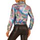thumbnail image 3 of CHAQUETA METÁLICA LIGERA CON CREMALLERA DE MANGA LARGA BRILLANTE Y HOLOGRÁFICA PARA MUJERES INSPIRADA EN CHIC TALLA XL ARCOÍRIS, 3 of 6