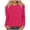 20-Hot Pink, variant on LYEAA Long Sleeve Tunic Tops for Women Warm Fashionable Crew Neck Shirts Stylish Solid Winter Pullover Comfortable Dressy Casual Outfits Loose Lightweight Clothes S