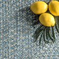 thumbnail image 4 of nuLOOM Wynn Braided Indoor/Outdoor Runner Rug, 2' 6" x 8', Aqua, 4 of 5