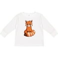 thumbnail image 3 of Inktastic Red Panda T-shirt Boys or Girls Long Sleeve Toddler T-Shirt, 3 of 5
