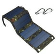 thumbnail image 1 of Paneles solares Cargador solar plegable monocristalino premium de 20 W compatible con generadores solares, teléfonos, tabletas, para actividades al aire libre, 1 of 8
