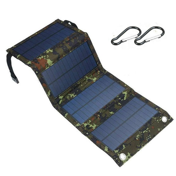 Solar Panels 20W Premium Monocrystalline Foldable Solar Charger Compatible with Solar Generators, Phones, Tablets, for Outdoor Activities