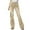 Yellow, variant on Ediodpoh Casual Solid Flared Pants for Women Stretchy Denim Trousers High Waist Bootcut Wear Comfortable Everyday Elastic Jeans Black XS