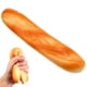 thumbnail image 1 of Pan falso Simulación de pan artificial Modelo de comida Decoración Cocina Prop (Baguette), 1 of 7