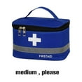 thumbnail image 3 of keepw First Aid Kit Bag Lightweight Handle Bags Space Saving Oxford Cloth Box Kitchen Sport Emergency Blue Medium, 3 of 6