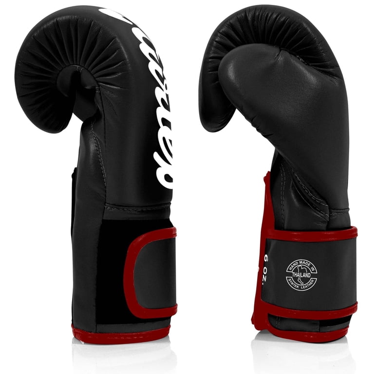 Fairtex BGV14 Black Muay Thai Boxing Glove - Walmart.com