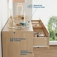 thumbnail image 5 of 8 Drawer Dresser for Bedroom,Modern Dresser with 8 Drawers,Wide Chest of Drawers with Golden Handles,Storage Cabinet with Anti-Tip Straps for Bedroom, Living Room, Closet, 5 of 9