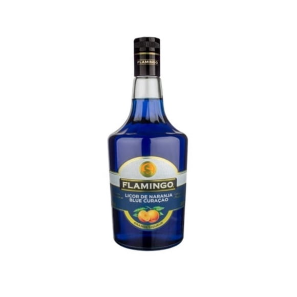 Licor Flamingo Blue Curacao l