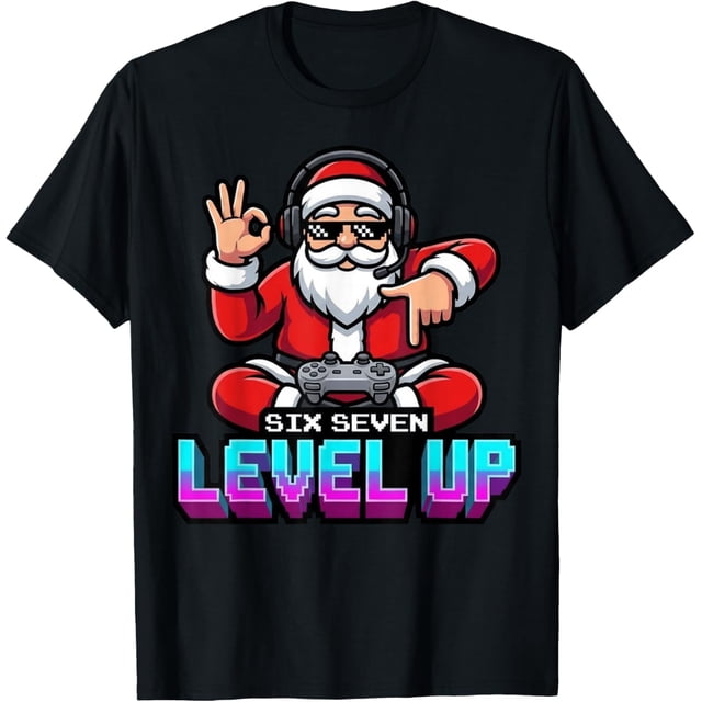 Gamer - Camiseta de Papá Noel para niños