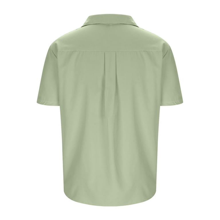 green emerald velvet dress The Classic Short-Sleeve Shirt in Linen