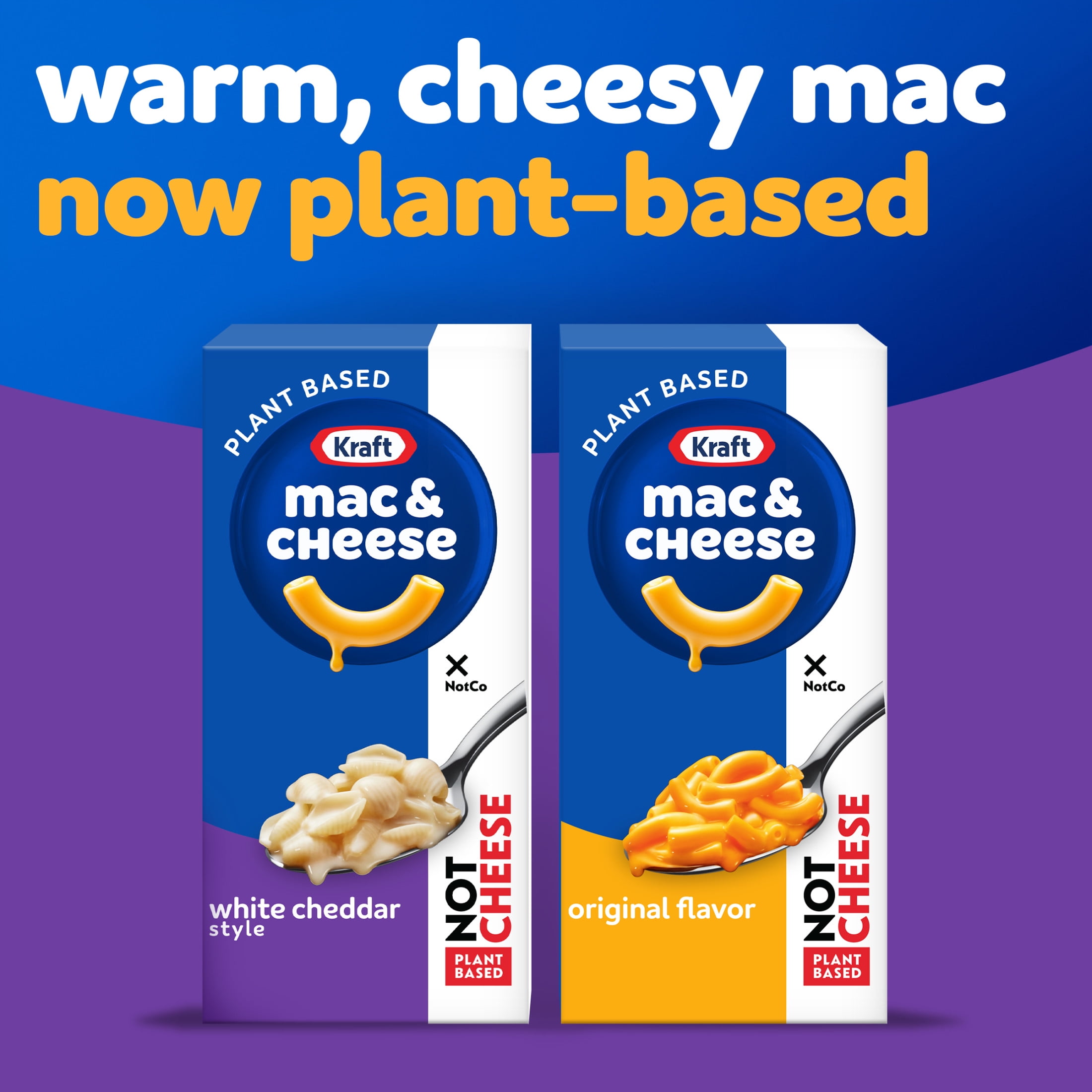 (12 pack) Kraft NotCo Lactose Free Mac and Cheese, Plant Based, 1 Box, White Cheddar Style, No Artificial Dyes, Good Source of Iron (15%), 10g of Protein (8%), 6 oz