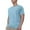 Light Blue, variant on Mens Basic Tees Short Sleeve Pack Crew Neck Classic Jersey Tee Comfortable Undershirt Cotton Tops Summer Trendy Plain Short Sleeve (Yellow,XL)