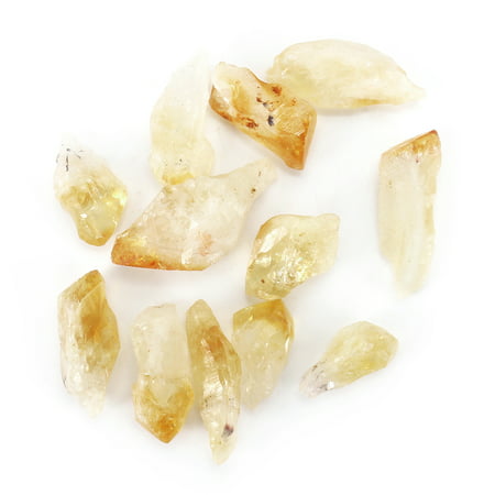 12pcs Citrine Yellow Quartz Crystal Rough Points Bulk Gemstone Healing Mineral Walmart Canada
