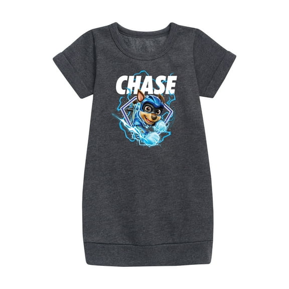 Paw Patrol The Movie - Chase Lightning - Toddler & Youth Girls Fleece Dress