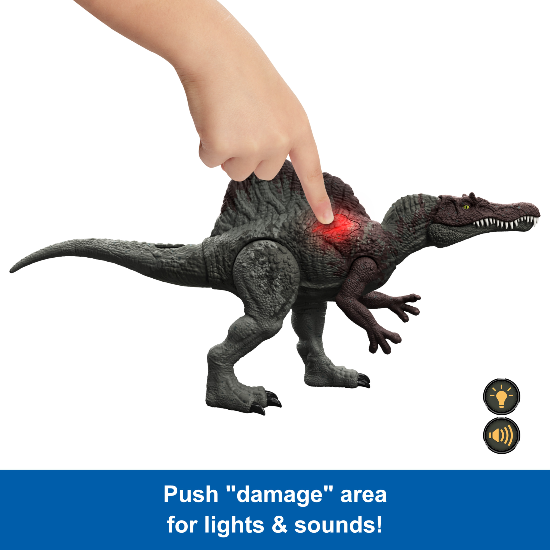Jurassic World Epic Attack Spinosaurus Dinosaur Figure photo 4