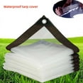 thumbnail image 6 of Clear Tarps Heavy Duty, Waterproof Tarpaulin Cover Greenhouse Garden Plant Patio 5 x 6.5FT, 6 of 7