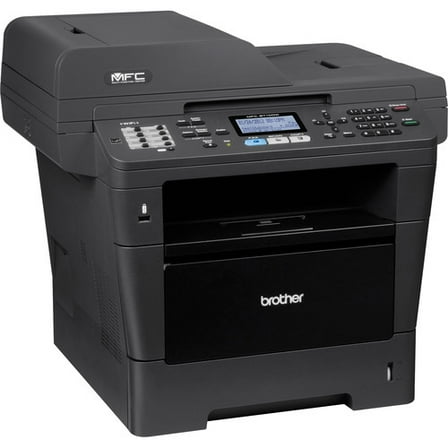 Restored Brother MFC-8710DW Wireless Monochrome All-in-One Laser Printer – Print, Copy, Scan, Fax, (Refurbished)