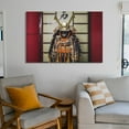thumbnail image 6 of Japanese Samurai Armor Poster Decorative Painting Canvas Wall Art Living Room Posters Bedroom Painting,Unframe-style,20x30inch(50x75cm), 6 of 8