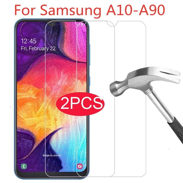 2 piezas de vidrio templado para samsung galaxy a10 a20 a30 a40 a50 a70 a80 a90 protector de pantalla de vidrio en a31 a51 a71 a14 a34 Tan Jianjun unisex