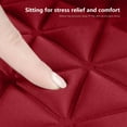 thumbnail image 4 of Ventilated Car Seat Cushion, Summer Comfort Cooling Pad for Home or Office Chairs and Auto Seats, 4 of 6