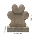 thumbnail image 3 of Pierre Commémorative en Résine 9x6 cm Photo Pierre Tombale pour Animal de Compagnie Pierre Commémorative Beige en Résine pour Chien Chat avec Bordure pour Sépultures et Bricolages d'Animaux (1 Pcs) Rkxzt, 3 of 7