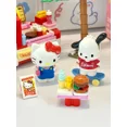 thumbnail image 4 of Bloques de construcción Keeppley Sanrio Mini Car Hello Kitty Cinnamoroll Pochacco Pompom Purin Hamburger Car Model Adornos Juguete Regalo, 4 of 5