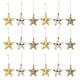 thumbnail image 1 of 18 piezas elegantes estrellas de cinco puntas árbol de Navidad decoración de estrellas decoraciones colgantes de Navidad, 1 of 7