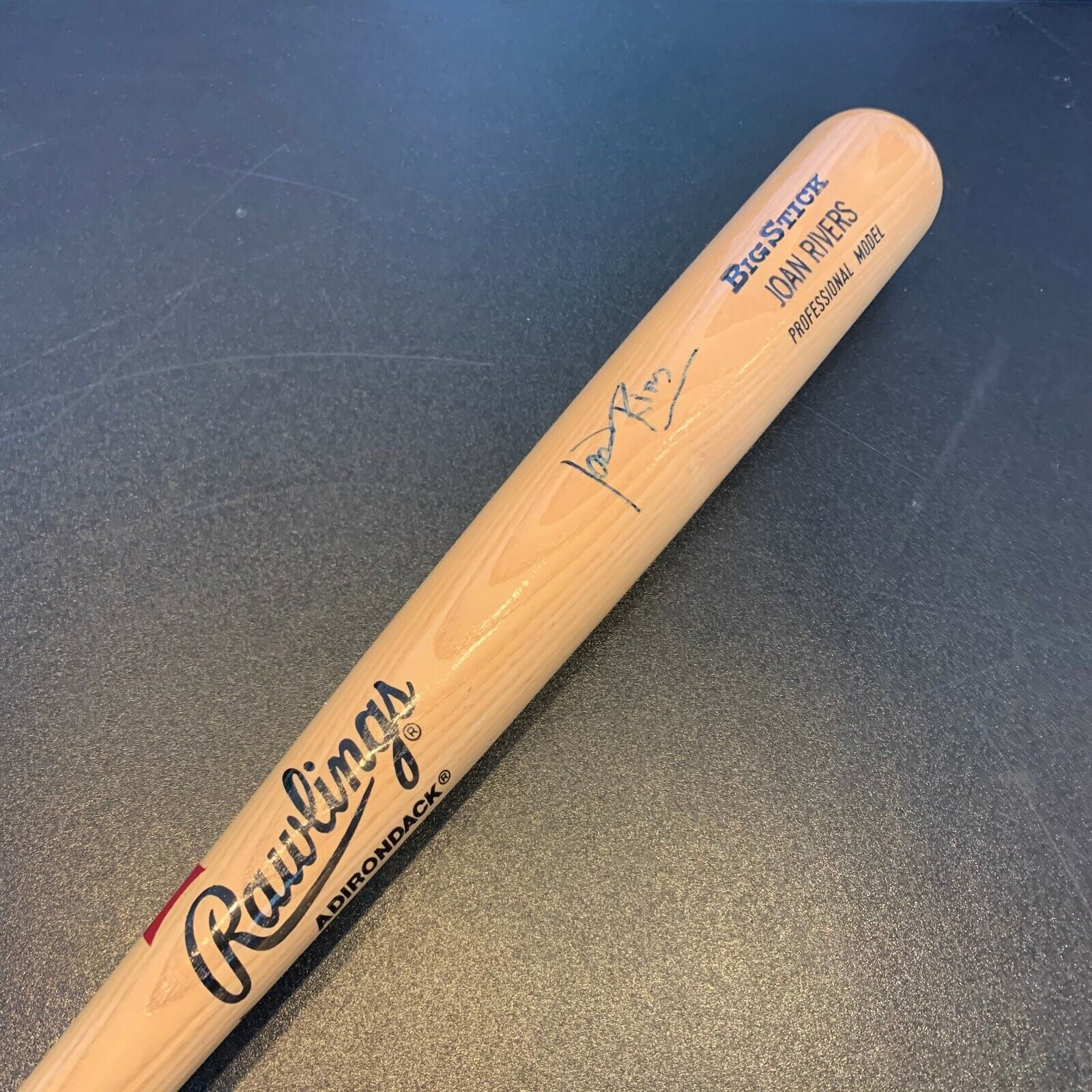 Joan Rivers Signed Personal Model Baseball Bat With JSA COA  Signed Letter