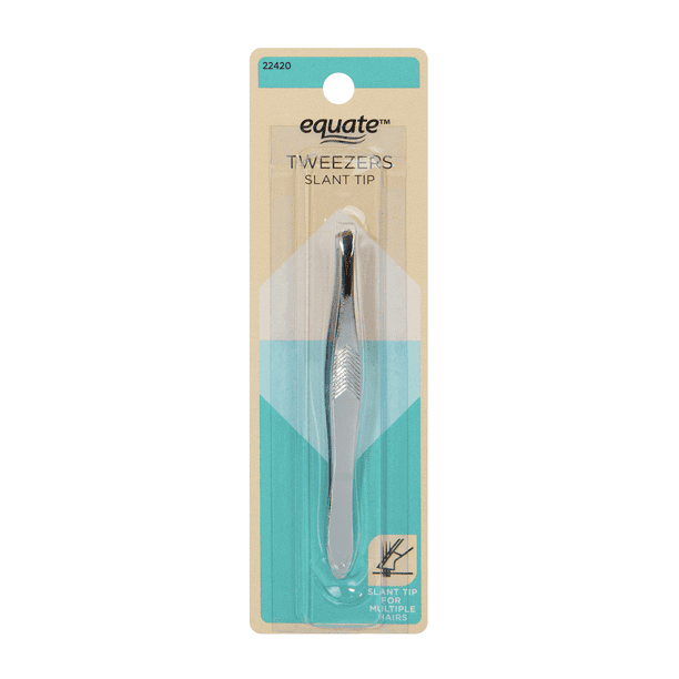 Equate Beauty Slant Tip Tweezers