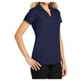 thumbnail image 2 of Mafoose Womens Dry Zone Grid Polyester Polo T-Shirt True Navy 4X-Large, 2 of 6