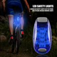 thumbnail image 4 of Luz De Seguridad Luz De Seguridad Luz LED de seguridad, luz intermitente de advertencia con 3 modos de luz, paquete de 2 (azul), 4 of 4