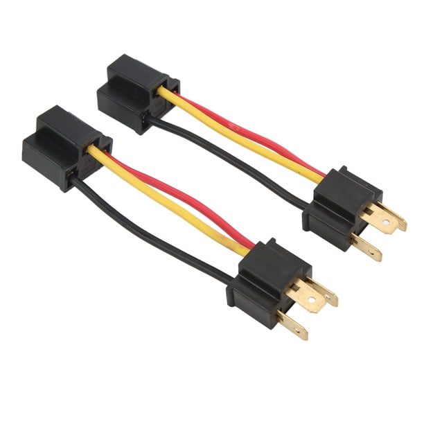 Convertidor De Arnés De Cableado De Faros, Respetuoso Con El Medio Ambiente, Portátil, 2 Piezas, Convertidor De Enchufe De Faro, Reemplazo Seguro Y Simple Para H4656 H5054 H6052