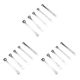thumbnail image 1 of Wosthever 5 unids/set cucharas medidoras Mini cucharas de medida graduadas de acero inoxidable accesorio de cocina Type1, 1 of 6
