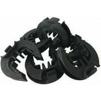 Lock Jawz T-Post Insulator, 25 pack Color: Black